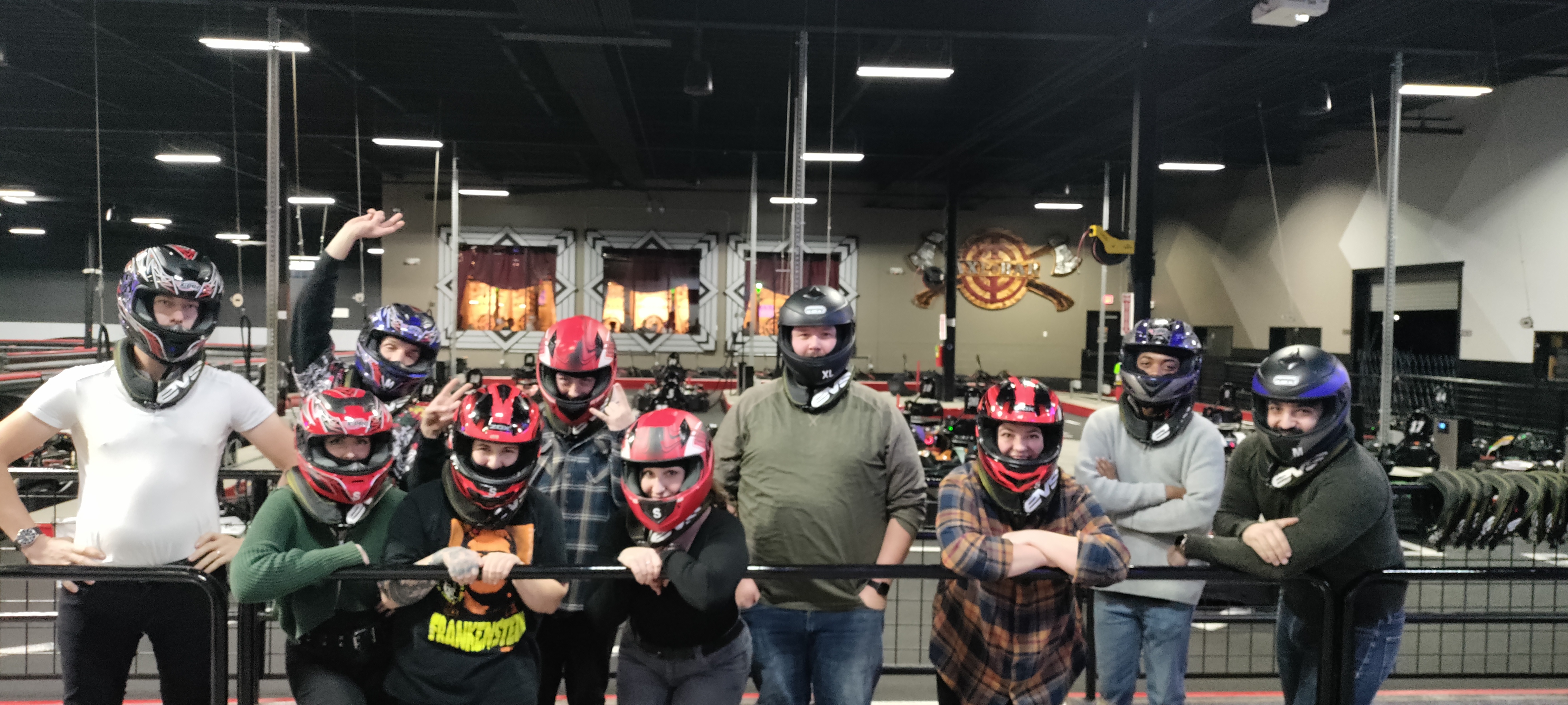 BusySeed team go-kart racing
