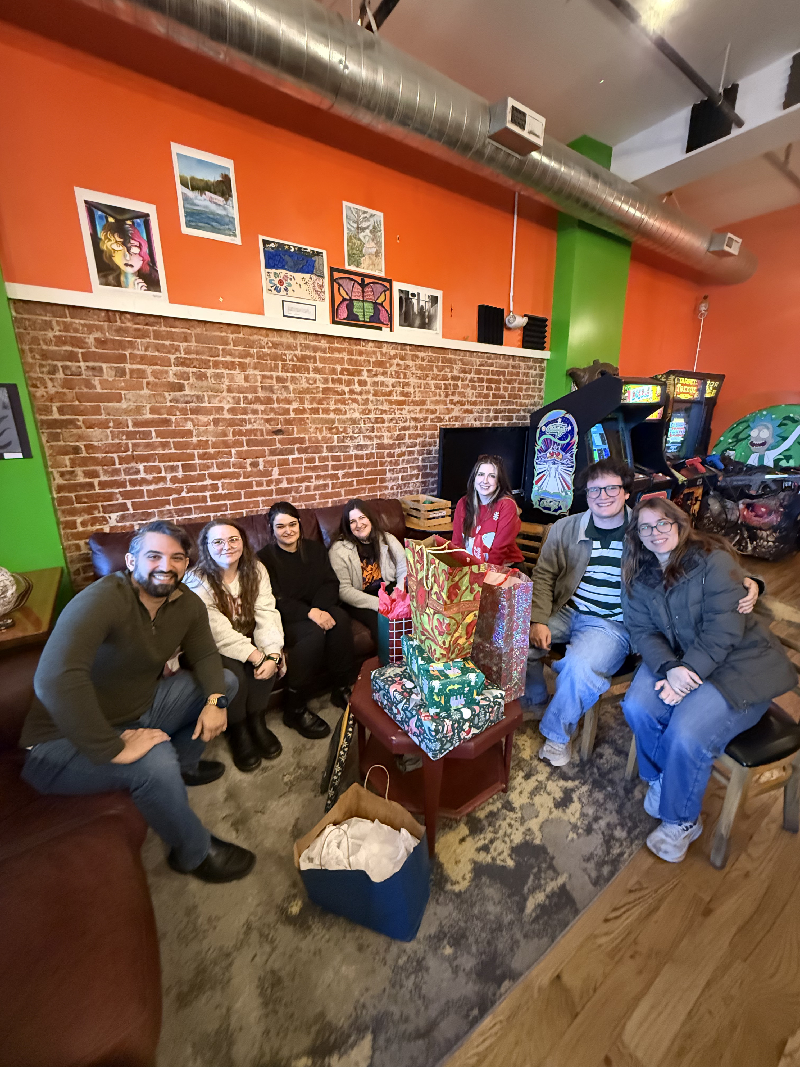 BusySeed team holiday gift exchange